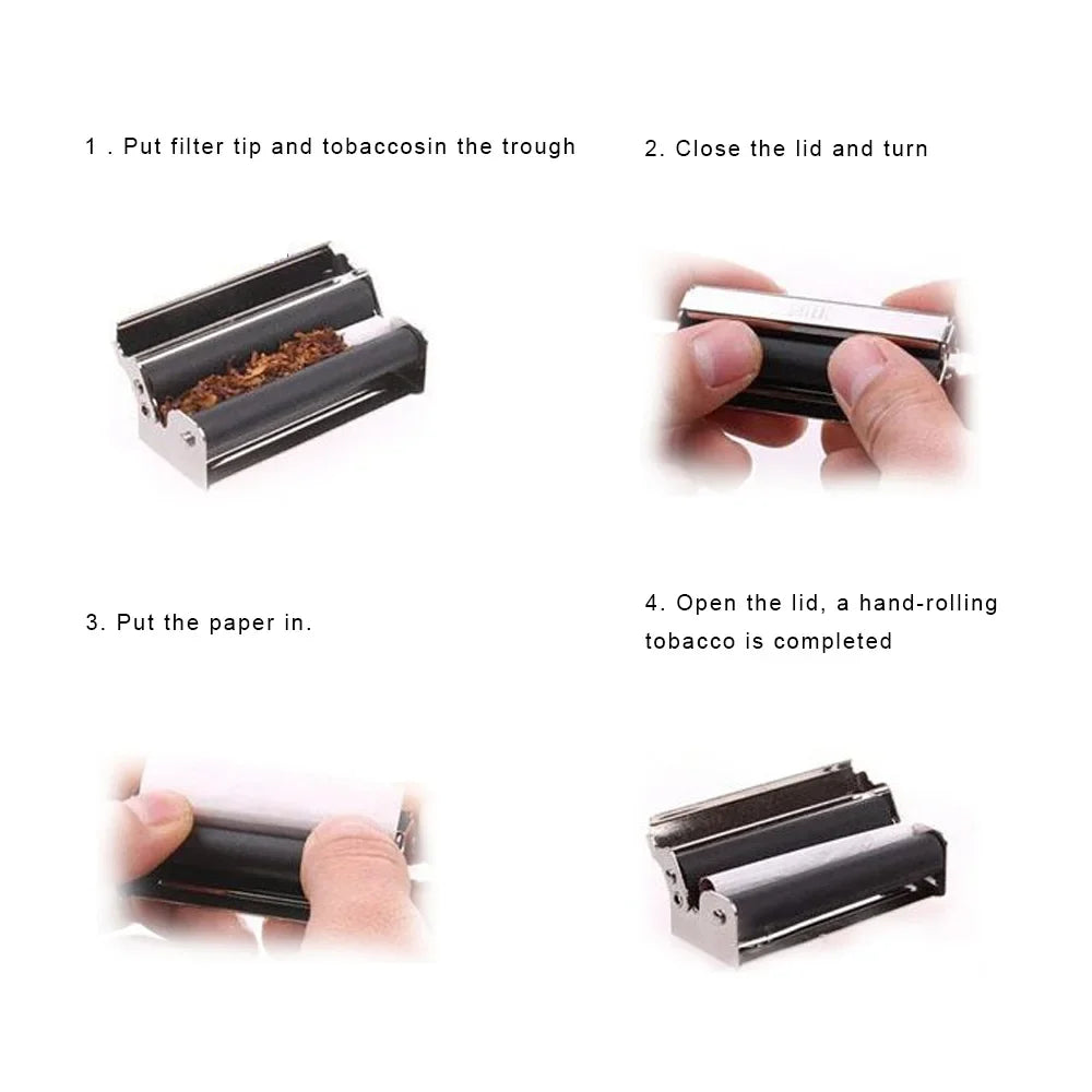 Portable Tobacco Roller For Cigarettes