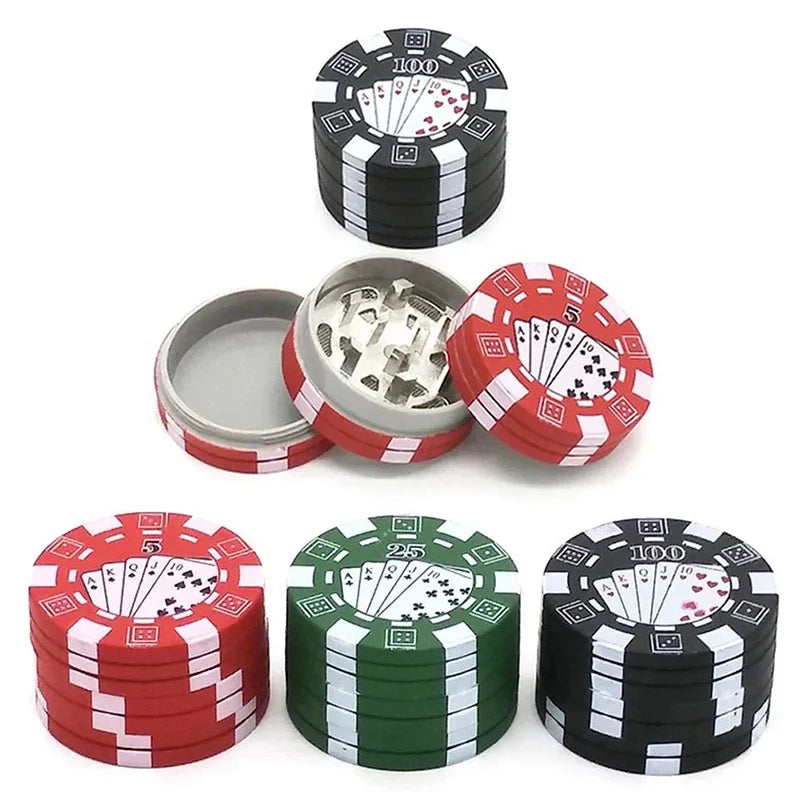 3 Layers Metal Herb Grinder Smoking Accessories