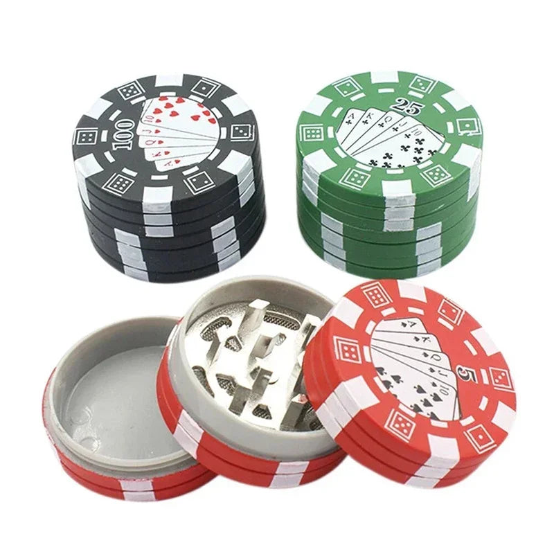 3 Layers Metal Herb Grinder Smoking Accessories